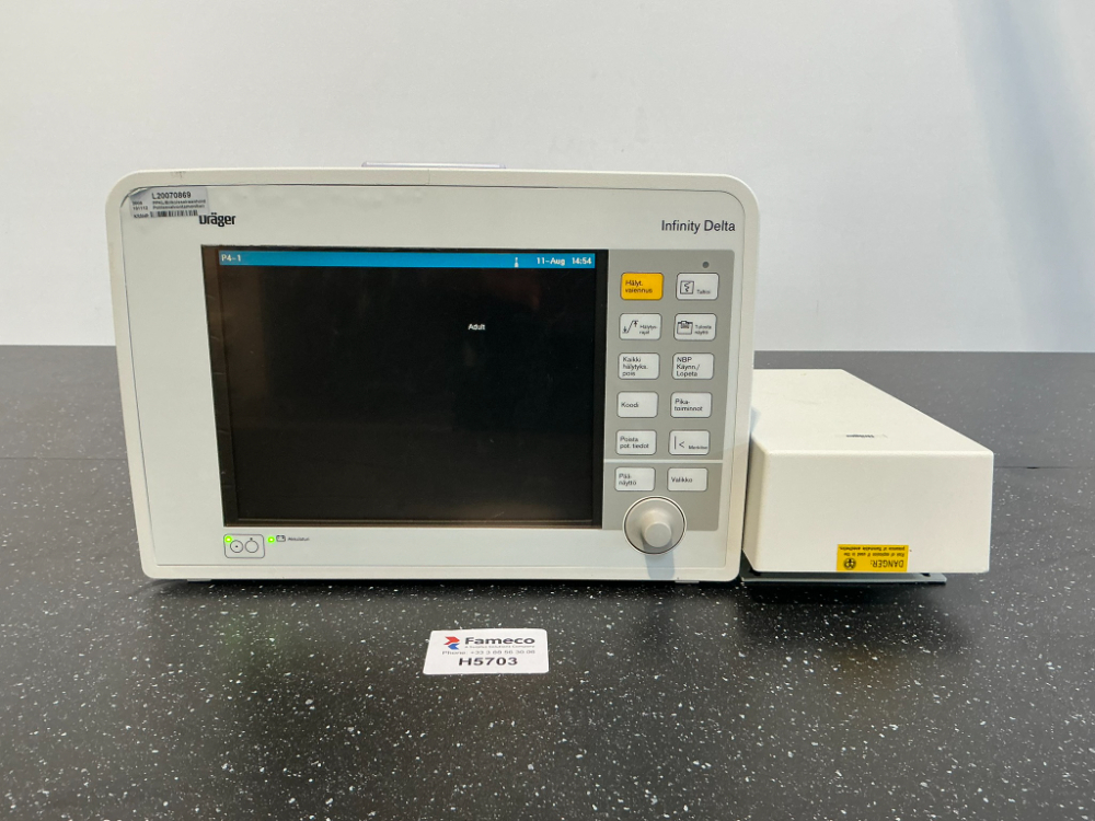 Image of Dräger Infinity Delta - Monitor